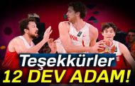 Teşekkürler 12 DEV ADAM