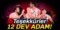 Teşekkürler 12 DEV ADAM