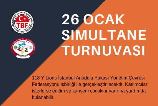 TBF Ocak Ayı II. Simültane Turnuvası