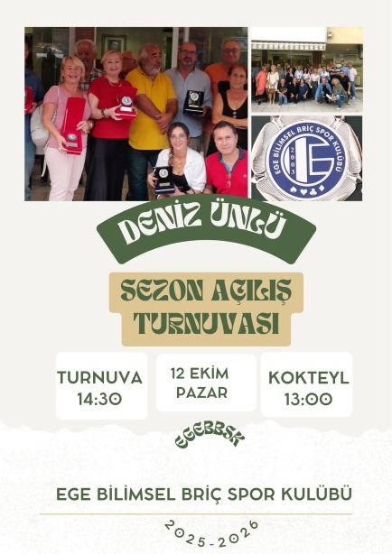 2025 - 2026 Deniz Ünlü Sezon Açılış Turnuvası