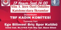 KADIN İKİLİ TURNUVASI (2. Dönem Ege Bilimsel Etabı)